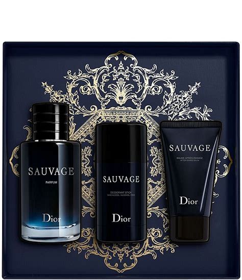 dior sauvage 3-piece gift set|christian dior perfume gift set.